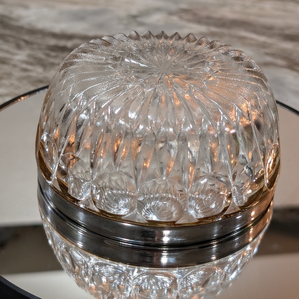 Vintage Leonard Crystal Italian Bowl - Picture 5 of 7